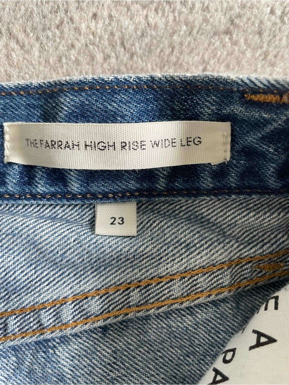Denim Forum Farrah High Rise Jeans - Picture 2 of 5